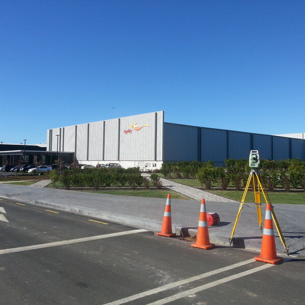 image of a building with theolodite in front